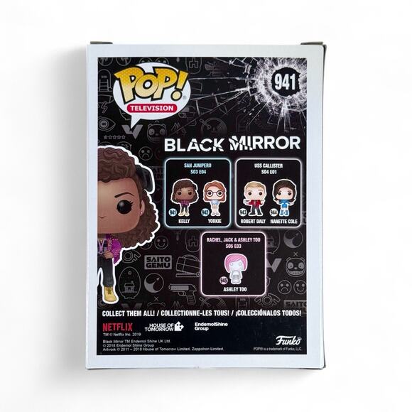 Funko Pop Unopened Kelly S03 E04 941 Black Mirror Vinyl Figure Television - Picture 3 of 6
